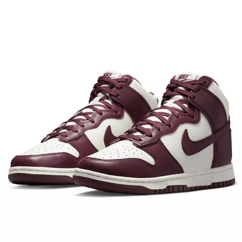 Nike Dunk High – Burgundy Crush / Sail – Women’s 7.5